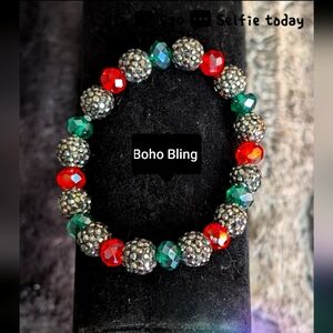 Boho Bling Beaded Bracelet